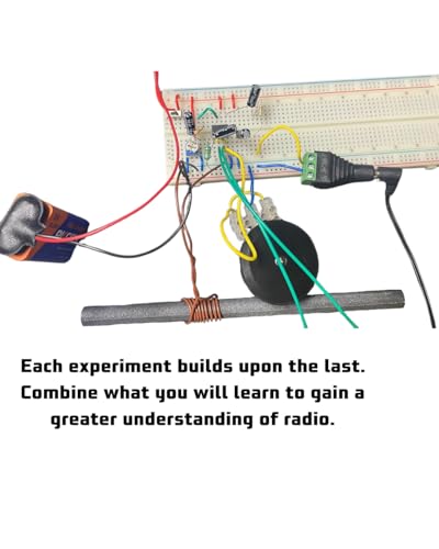 Make Radio Kit Electronics Component Pack for 12 Guided Projects