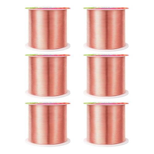 22 Gauge Rose Gold Tone Combo Anodized Aluminum Craft Wire (450 Foot)