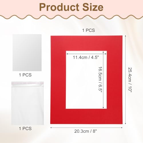 Picture Mats 8x10 for 5x7 Pictures Acid Free w