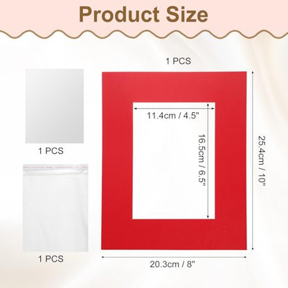 Picture Mats 8x10 for 5x7 Pictures Acid Free w
