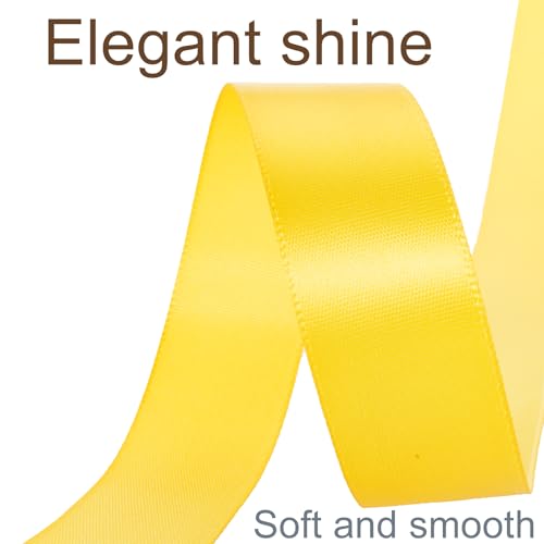 1 Inch Yellow Ribbon 50Yards