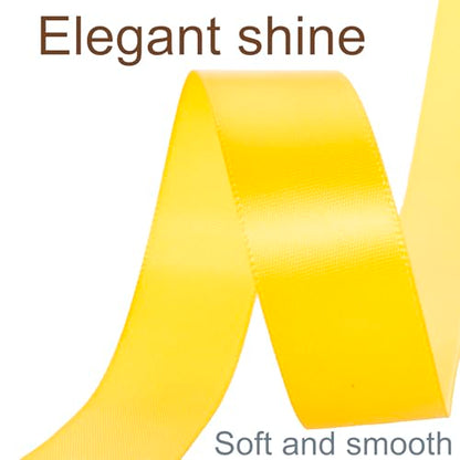 1 Inch Yellow Ribbon 50Yards