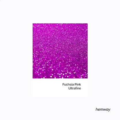 Resin Glitter Fuchsia Pink 100g Ultrafine (3.5 Ounce)