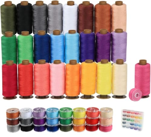 50Pcs Thread for Sewing (60000 Foot )