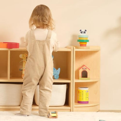 Wood Corner Cabinet (2 Count)