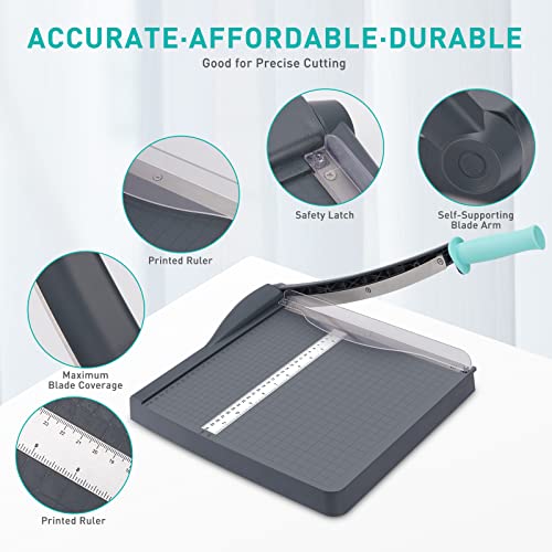 Paper Cutter Paper Slicer with Safety Guard and Blade Lock