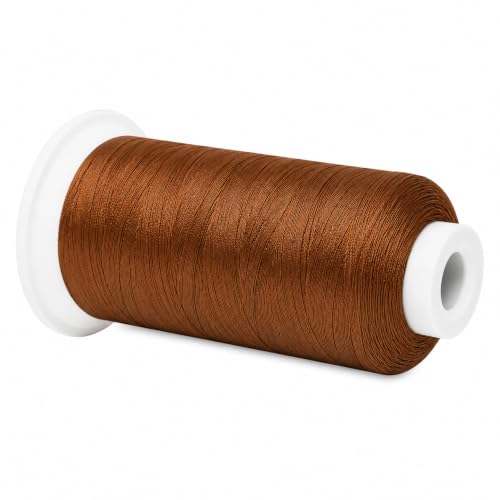 Bourbon Brown Tex 90 Upholstery Polyester Heavy Duty Thread