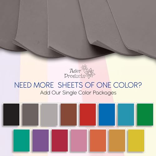 Grey EVA Foam Sheets for Crafts