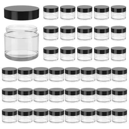 2oz Glass Jars with Lids (30 Count)