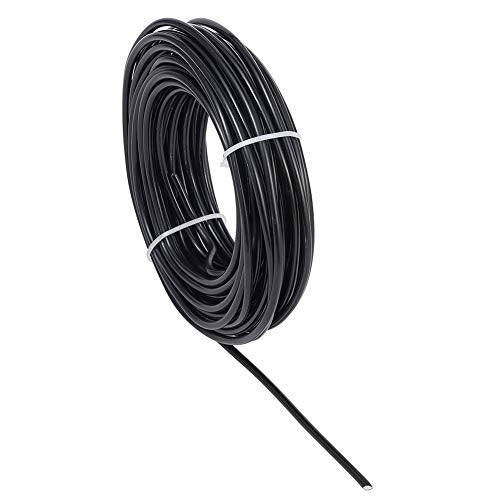 52 Feet 4mm Black Aluminum Wire Bendable Metal Craft Wire for Beading Sculpting Jewelry Making (52 Foot)
