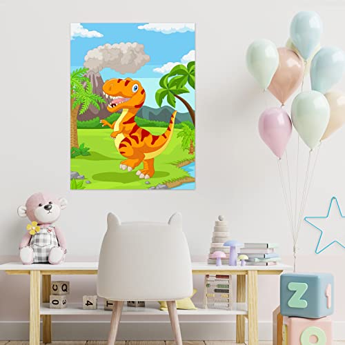 Pin The Tail Dinosaur Party Game Birthday Party Supplies Pin Game