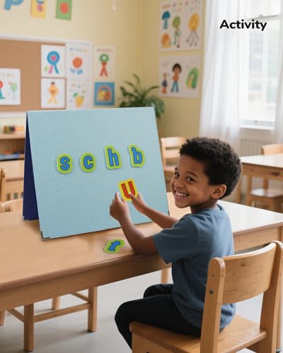 Foldable Felt Board for Toddlers