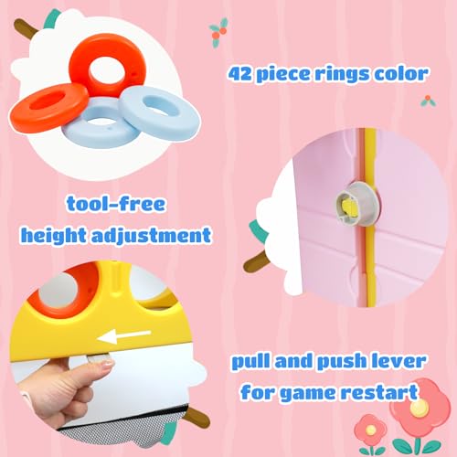 Giant 4 in-A-Row Connect Game Set, Yellow
