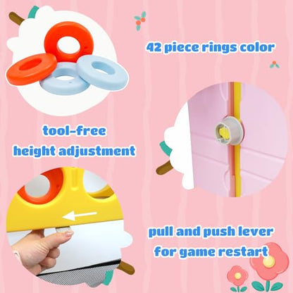 Giant 4 in-A-Row Connect Game Set, Yellow
