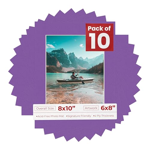 6x8 Mat for 8x10 Frame (10 Count)