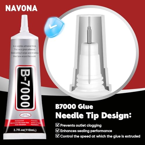 10 PCS 110ml B7000 Rhinestone Glue (40 Fl Oz)