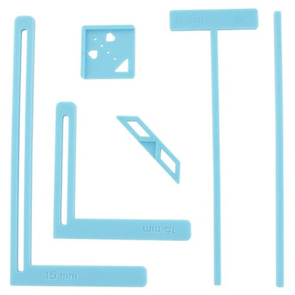 6Pcs Bookbinding Easy Scrapbooking Tool for Notebook Calender