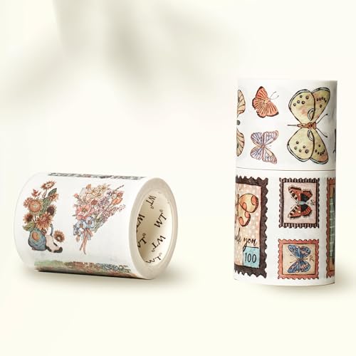 Stamped Wings Washi Tape Sticker Set (16.4 Foot)