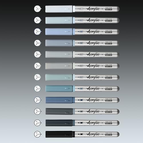 Grey Acrylic Paint Pens