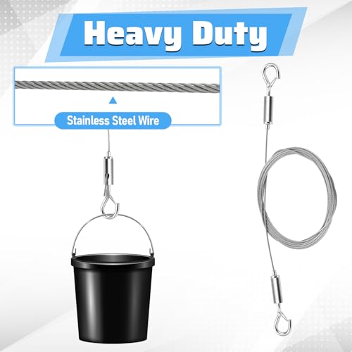 Adjustable Picture Hanging Wire 300cm x1.5mm Stainless Steel Frame Wires Rope