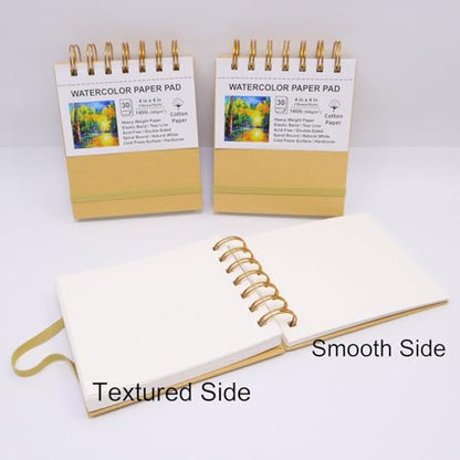 Mini Watercolor Paper Pads (3 Count)