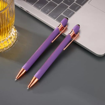 12 PCS 2 in 1 Stylus Ballpoint Pen with Stylus Tip (24 Count)