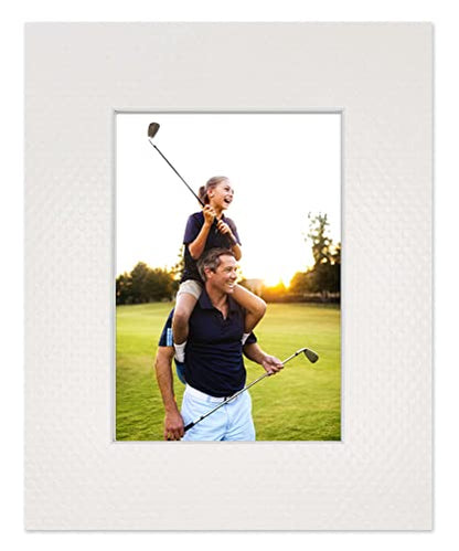 Pack of 25 Acid Free 11x14 Mats Bevel Cut for 8.5x11 Photos (25 Count)