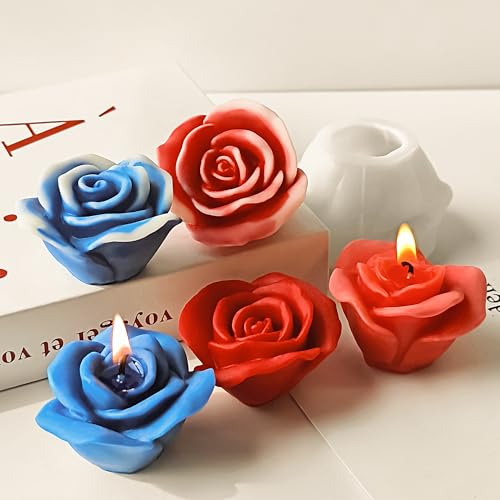 2 Pack 3D Flower Mold for Resin Casting (2 Count)