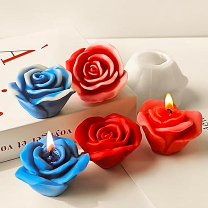 2 Pack 3D Flower Mold for Resin Casting (2 Count)