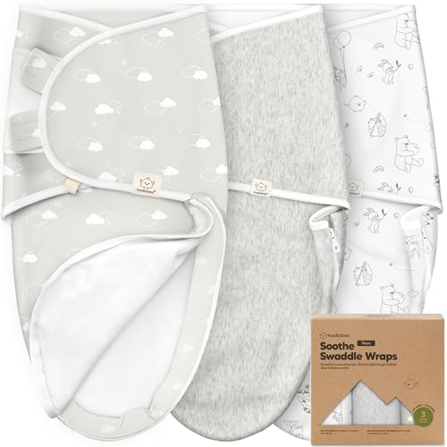 Newborn Swaddles with Zippers (3 Count)