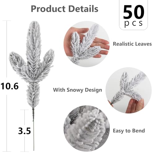 Artificial Pine Branches (50 Count)