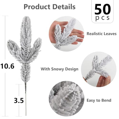 Artificial Pine Branches (50 Count)