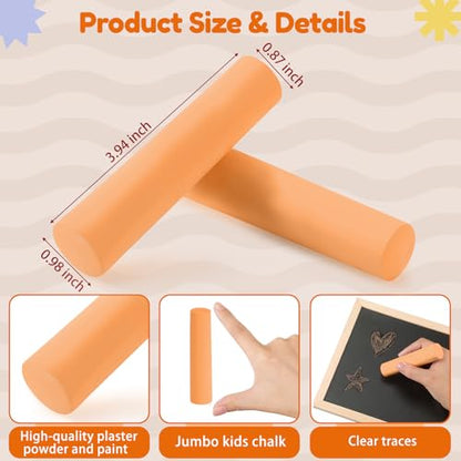 Jumbo Sidewalk Chalk for Kids Outdoor