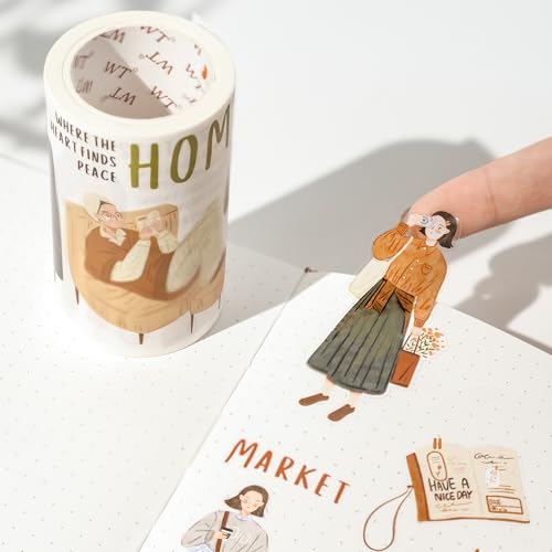 Pre Cut Planner’s Day PET Tape Set (32.81 Foot)