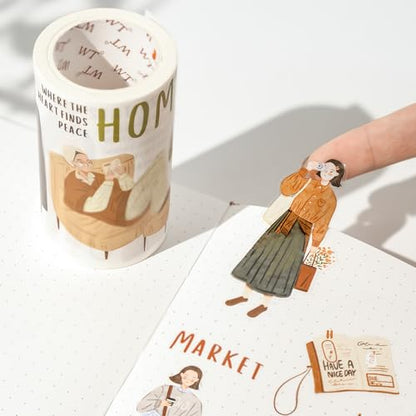 Pre Cut Planner’s Day PET Tape Set (32.81 Foot)
