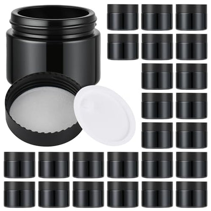 Glass Jars with Lids (24 Count)