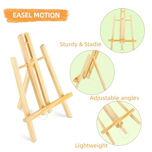 16 Pack 16"x7.7" Wooden Easel