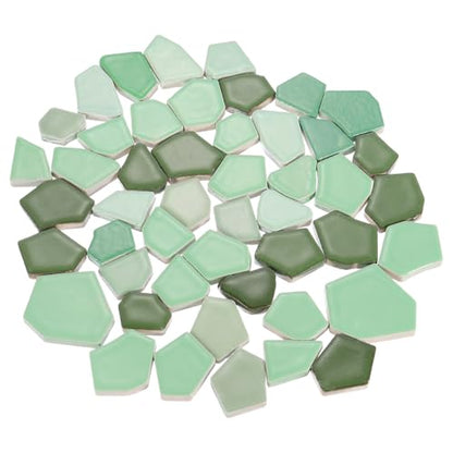 500g 1.1LB Irregular Ceramics Mosaic Tiles