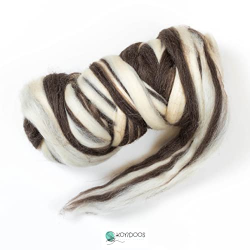 Natural Wool roving