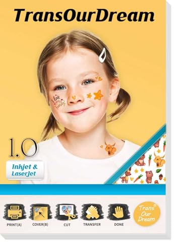 Transfer Paper Printable Paper for Skin Clear
