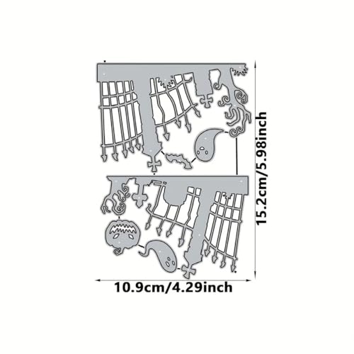 Halloween Metal Cutting Die for Scrapbooking