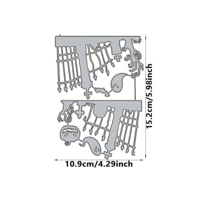 Halloween Metal Cutting Die for Scrapbooking