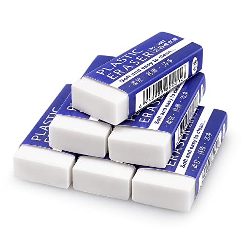 Erasers Large (12 Count)
