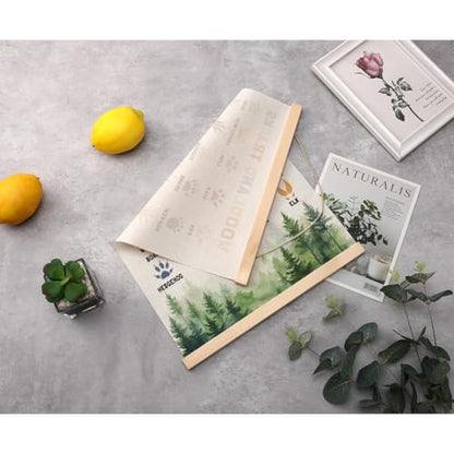 Boho Animal Woodland Tracks Poster Hanger