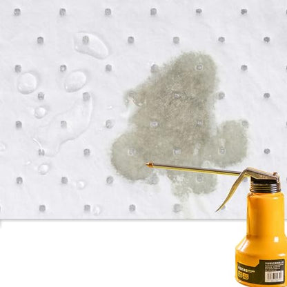Spill Absorbent Pads 15" x 20" Heavyweight Oil Absorbing Mats