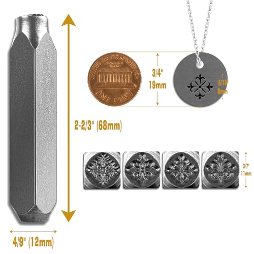 TheCraftGuy Vintage Metal Stamping Kit