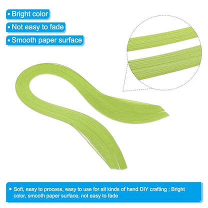 Quilling Strips Paper 600pcs 1.5mm 39cm Origami Paper Quilling Kits for Art DIY Hand Craft Christmas