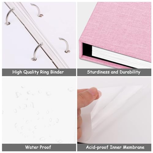 Photo Album Self Adhesive with Picture Display Window