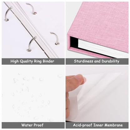 Photo Album Self Adhesive with Picture Display Window