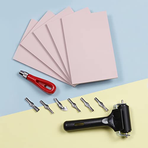 Linocut Block Printing Kit for Stamp Making (11 Count)